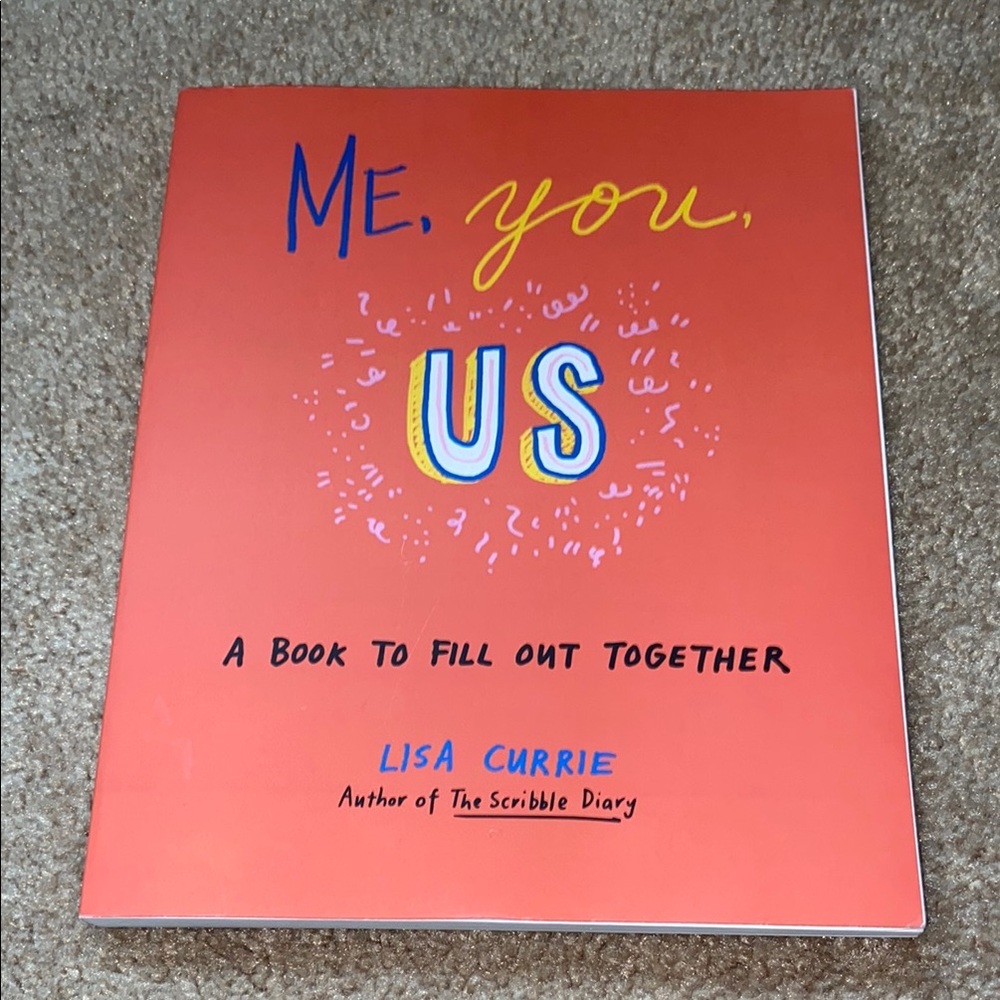Me, You, Us Book by Lisa Currie